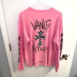 Chrome hearts pink long sleeve (vanity affair) L
